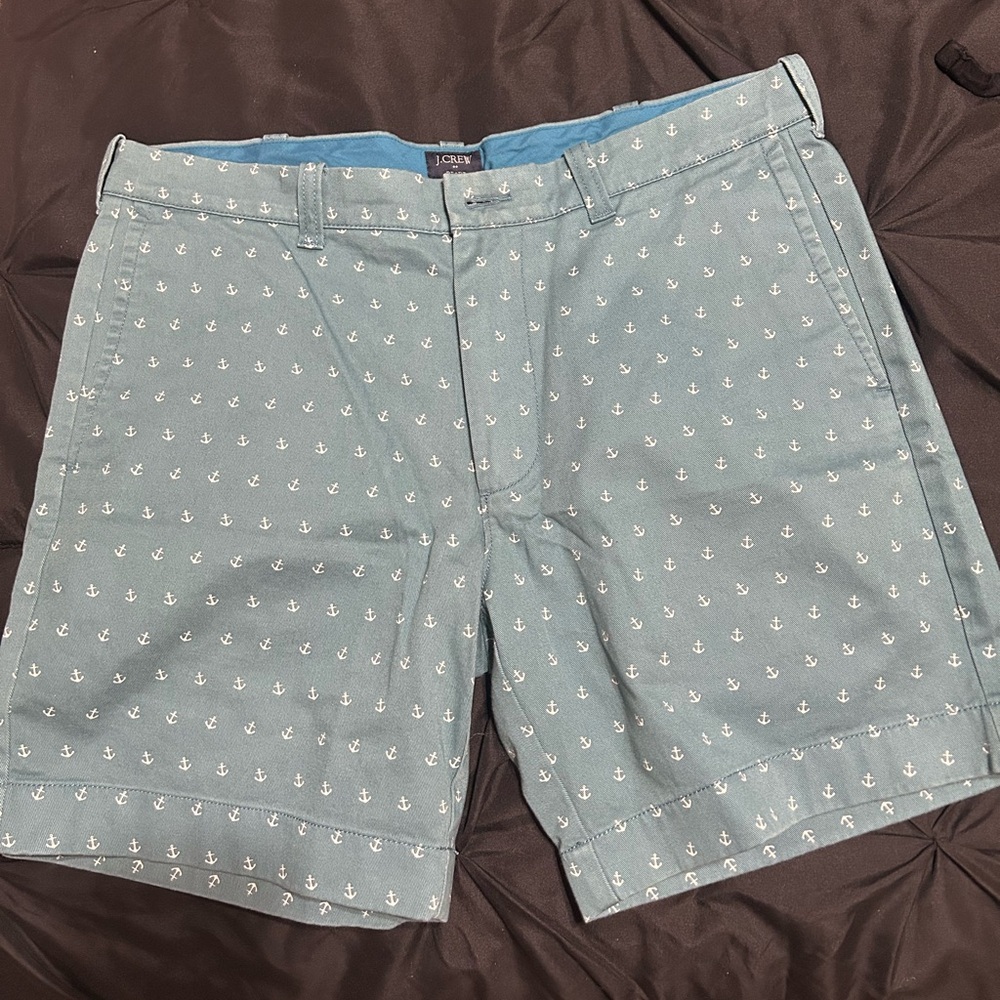 J. Crew Men's Anchor Print Shorts